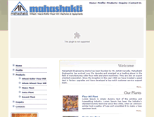 Tablet Screenshot of mahashakti.com